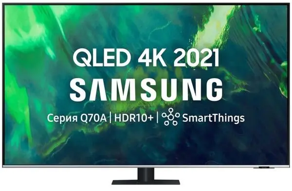 Телевизор Samsung  55" (140 см) 2021 черный Samsung QE55Q77AAU фото 1 в Ростове-на-Дону