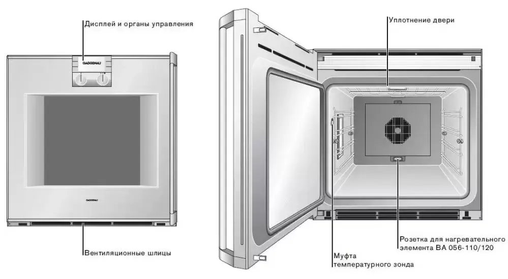 Духовой шкаф Gaggenau BO 240-111 фото 5 в Ростове-на-Дону Духовой шкаф Gaggenau BO 240-111 фото 5 в Ростове-на-Дону