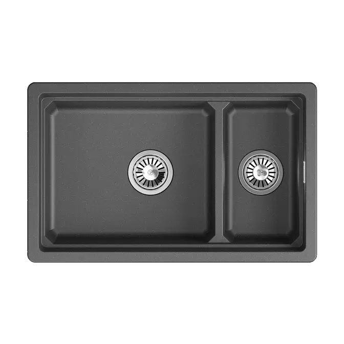 Мойка GRANULA Kitchen Space 7304iU, ЧЁРНЫЙ фото 1 в Ростове-на-Дону