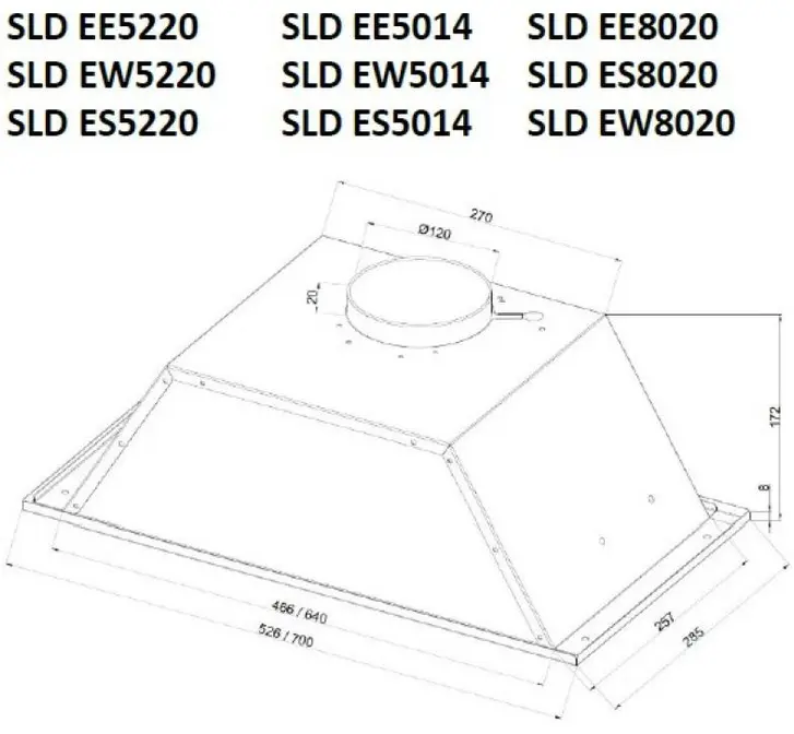 Встраиваемая вытяжка Schaub Lorenz SLD EW8020 фото 9 в Ростове-на-Дону