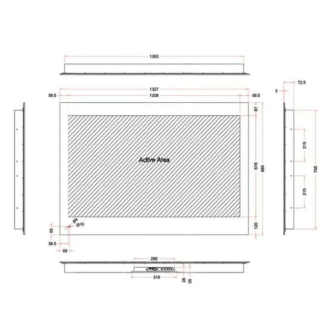 Телевизор для ванной комнаты AVEL AVS555SMFM (AVS555SM Mirror HB) фото 5 в Ростове-на-Дону
