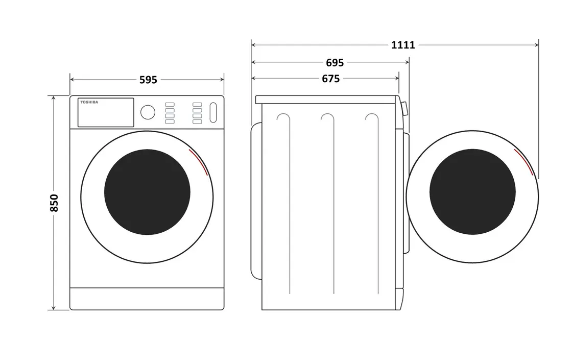 Cушильная машина Toshiba TD-BK100GHRU(WS) фото 7 в Ростове-на-Дону