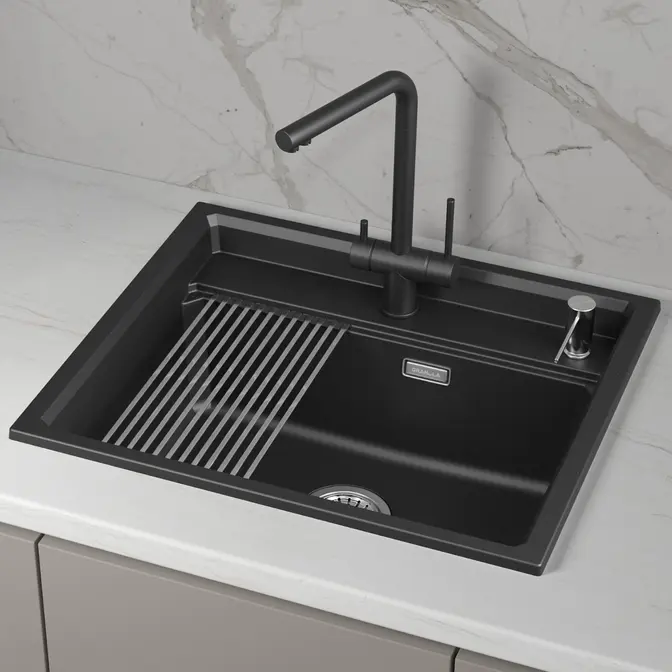 Мойка GRANULA Kitchen Space 6003i, ШВАРЦ фото 3 в Ростове-на-Дону Мойка GRANULA Kitchen Space 6003i, ШВАРЦ фото 3 в Ростове-на-Дону