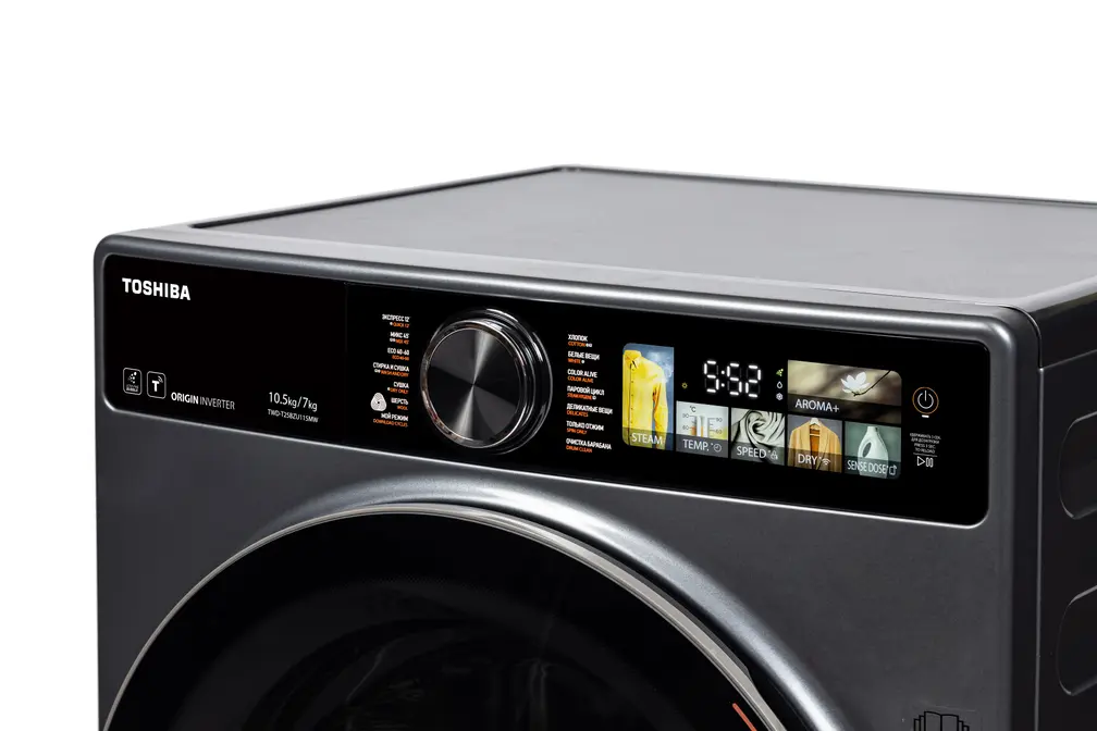 Стиральная машина c сушкой Toshiba TWD-T25BZU115MWRU(MG) фото 6 в Ростове-на-Дону