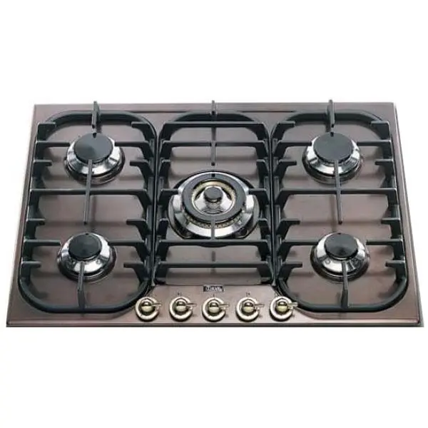 Варочная панель ILVE H 70 CNV/RM copper coloured, ручки латунь в Ростове-на-Дону