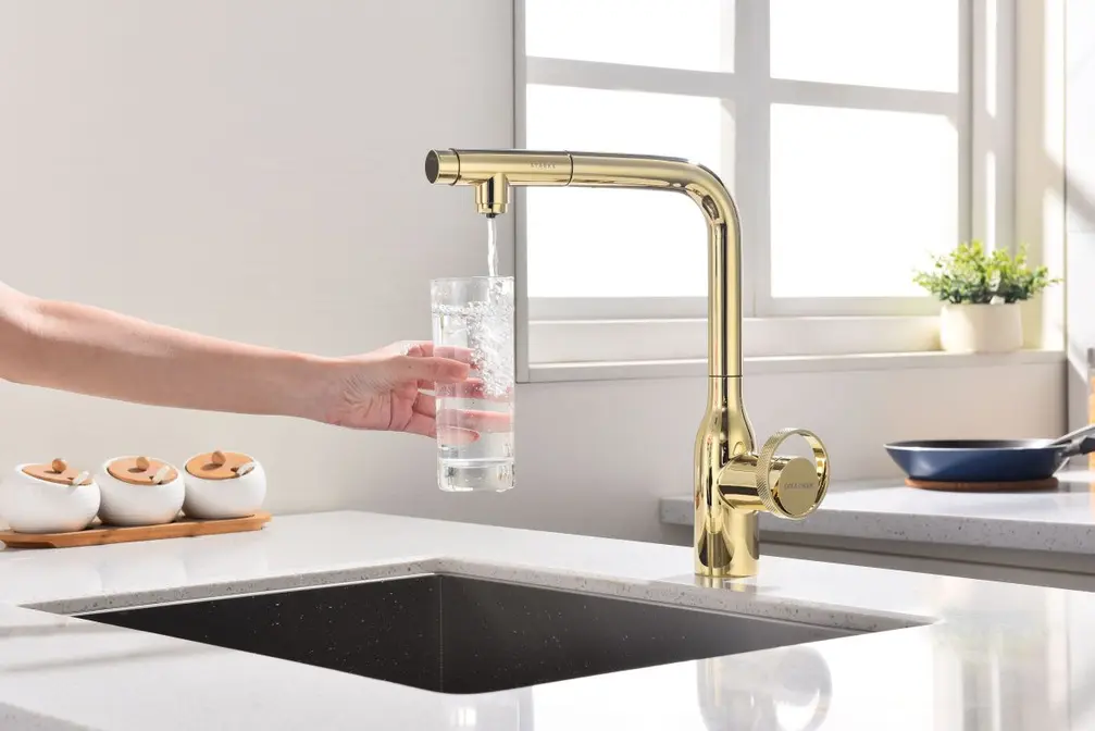Смеситель Paulmark URBAN Ur213104-G золото фото 8 в Ростове-на-Дону Смеситель Paulmark URBAN Ur213104-G золото фото 8 в Ростове-на-Дону