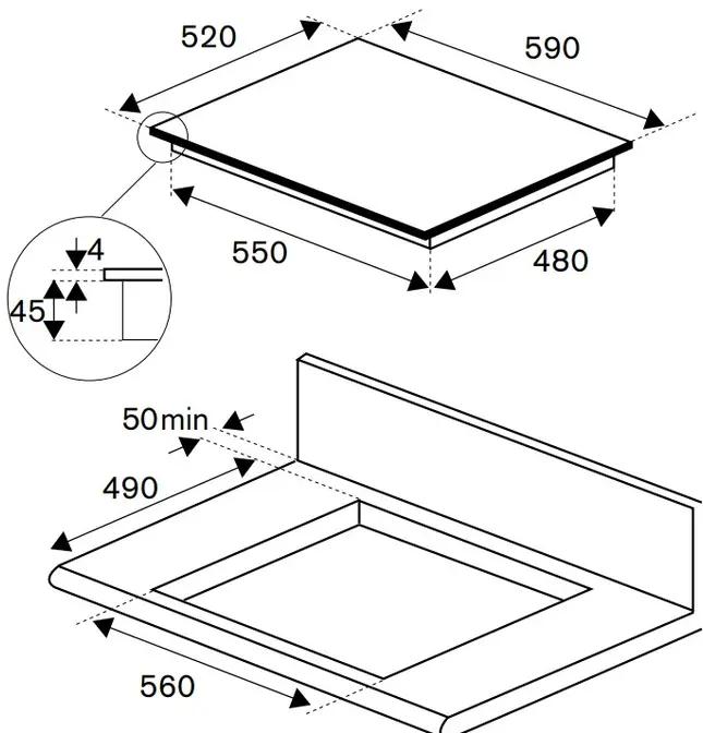 Варочная панель Bertazzoni P604IM2B2NE-20 фото 4 в Ростове-на-Дону
