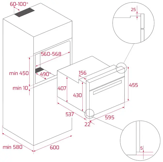Компактный дух.шкаф Teka HSC 644 C фото 2 в Ростове-на-Дону