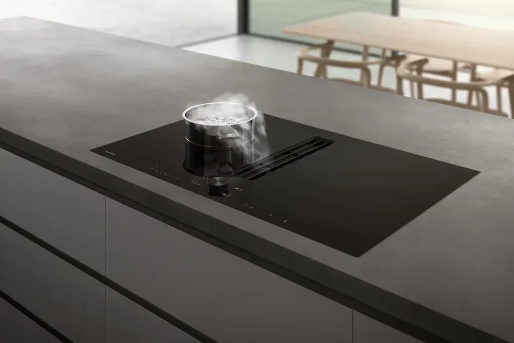 Индукционная стеклокерамич. панель с вытяжкой Gaggenau CV282111 фото 3 в Ростове-на-Дону Индукционная стеклокерамич. панель с вытяжкой Gaggenau CV282111 фото 3 в Ростове-на-Дону