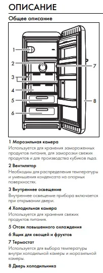 Холодильник Smeg FAB28LYW5 фото 3 в Ростове-на-Дону