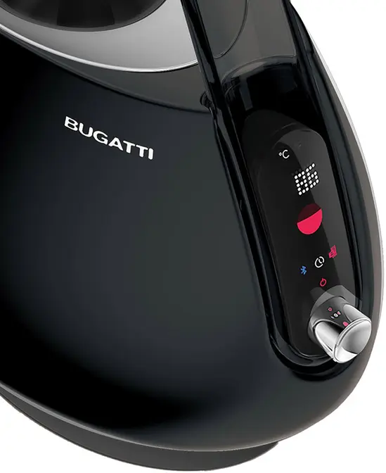 Чайник электрический Bugatti JACQUELINE black/smocky 02-JQANNU фото 4 в Ростове-на-Дону Чайник электрический Bugatti JACQUELINE black/smocky 02-JQANNU фото 4 в Ростове-на-Дону