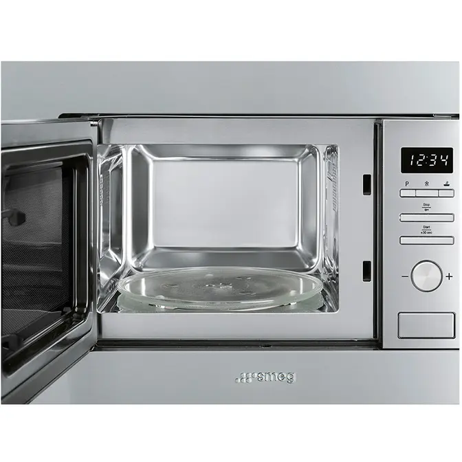 Встраиваемая микроволновая печь Smeg FMI020X фото 2 в Ростове-на-Дону