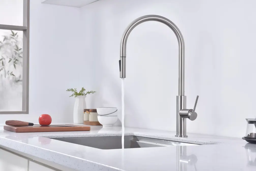 Смеситель Paulmark SENSO Se215180-BS брашированная сталь фото 3 в Ростове-на-Дону Смеситель Paulmark SENSO Se215180-BS брашированная сталь фото 3 в Ростове-на-Дону