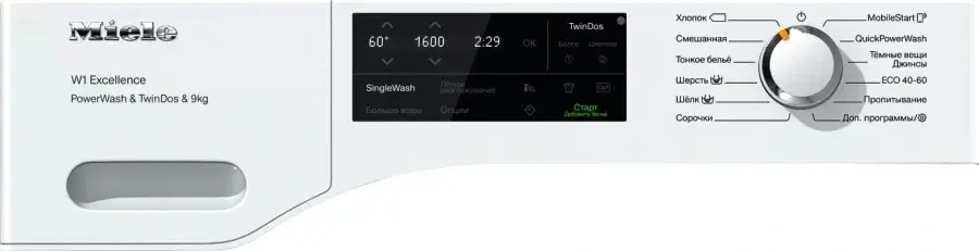 Стиральная машина Miele WEI865WPS Chrome Edition RU фото 4 в Ростове-на-Дону