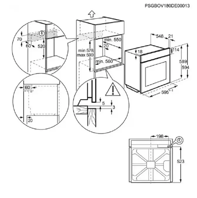 Духовой шкаф Electrolux EOD6C77H фото 4 в Ростове-на-Дону