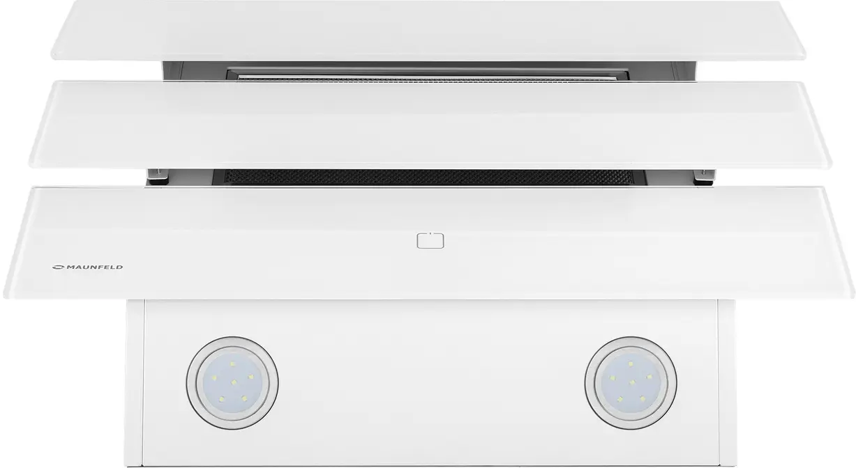 Вытяжка Maunfeld CASCADA 60 Glass White фото 2 в Ростове-на-Дону