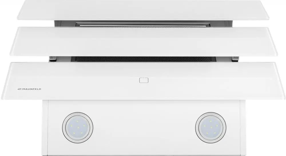 Вытяжка Maunfeld CASCADA 60 Glass White фото 2 в Ростове-на-Дону