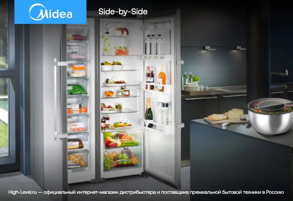 Холодильник Midea MDRS791MIE46 фото 6 в Ростове-на-Дону