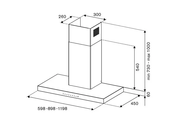 Вытяжка Bertazzoni KT120P1AXT фото 4 в Ростове-на-Дону