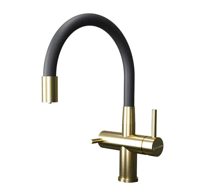 Смеситель KUCHENSTERN WURM-FE 750GL80 Золото фото 2 в Ростове-на-Дону Смеситель KUCHENSTERN WURM-FE 750GL80 Золото фото 2 в Ростове-на-Дону