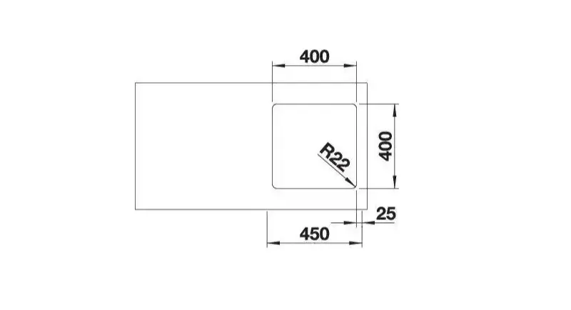 Мойка Blanco Andano 400-U фото 5 в Ростове-на-Дону