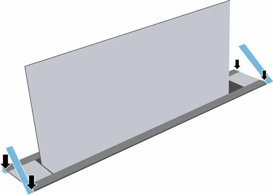 Комплект Flex Design для lassDraft. Цвет: матовая бронза Neff Z5802GLBY0 фото 3 в Ростове-на-Дону