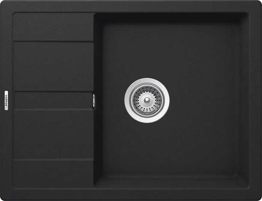 Мойка SCHOCK  Optima 50D  Cristalite 650х500 оникс фото 1 в Ростове-на-Дону