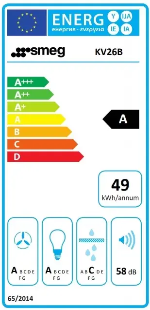 Вытяжка Smeg KV26B фото 8 в Ростове-на-Дону