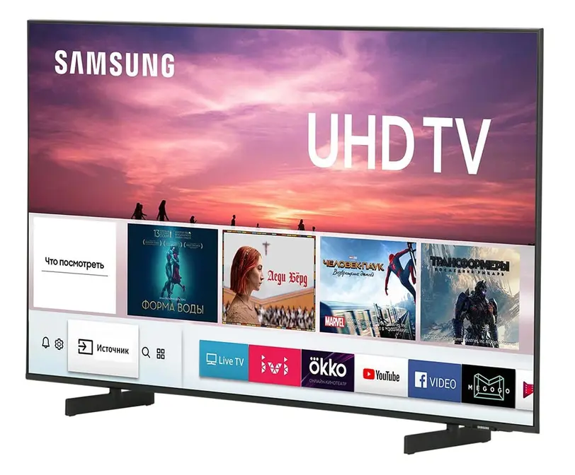 Телевизор Samsung  50" (127 см) 2021 черный Samsung UE50AU8000U фото 13 в Ростове-на-Дону