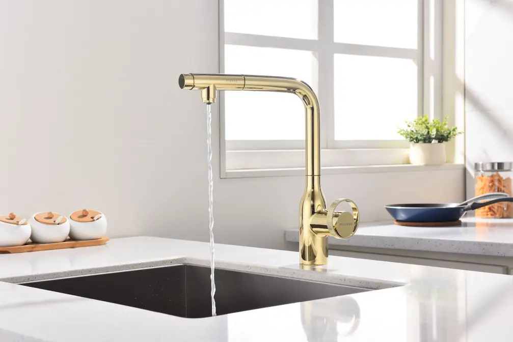 Смеситель Paulmark URBAN Ur213104-G золото фото 7 в Ростове-на-Дону Смеситель Paulmark URBAN Ur213104-G золото фото 7 в Ростове-на-Дону