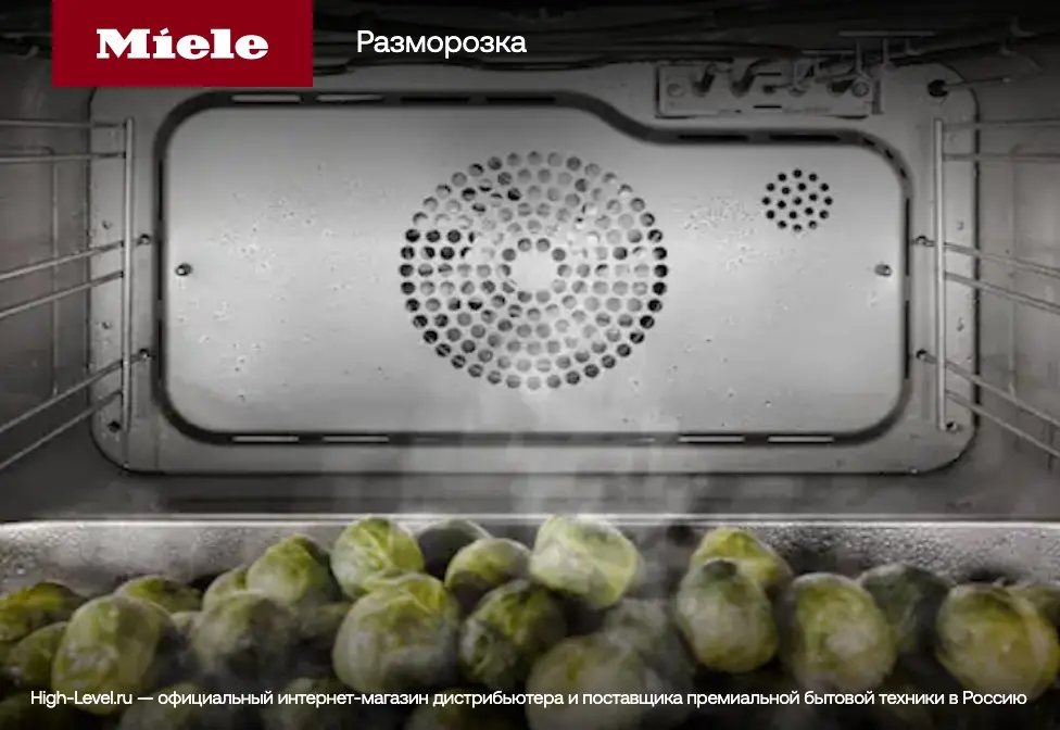 Встраиваемая пароварка с СВЧ Miele DGM 7440 EDST/CLST фото 10 в Ростове-на-Дону