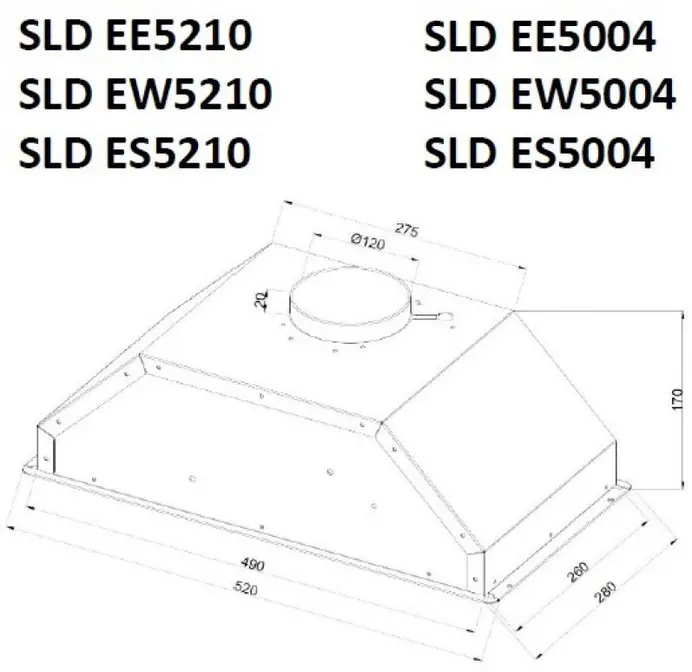 Встраиваемая вытяжка Schaub Lorenz SLD ES5210 фото 9 в Ростове-на-Дону