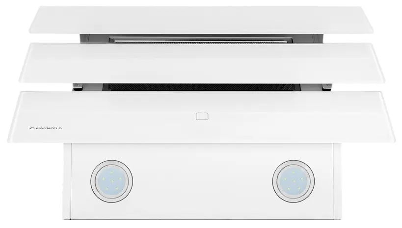 Вытяжка Maunfeld CASCADA 50 Glass White фото 2 в Ростове-на-Дону