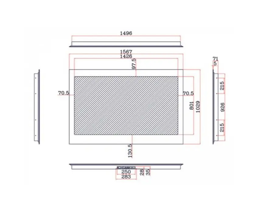 Телевизор для ванной комнаты AVEL AVS655SMFM (AVS655SM Mirror) фото 3 в Ростове-на-Дону