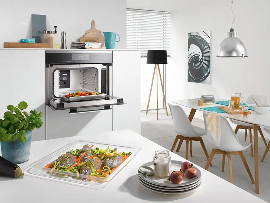 Пароварка с СВЧ Miele DGM6800 CLST фото 4 в Ростове-на-Дону