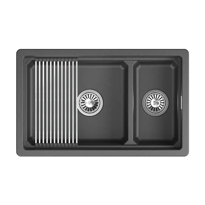 Мойка GRANULA Kitchen Space 7304iU, ЧЁРНЫЙ фото 2 в Ростове-на-Дону