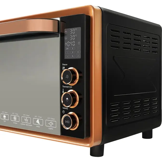 Мини-печь HIBERG PR 400 Gold moon фото 5 в Ростове-на-Дону