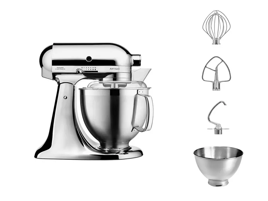 Планетарный миксер KitchenAid 5KSM185PSECR фото 3 в Ростове-на-Дону