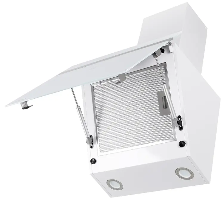 Вытяжка Maunfeld MEDWAY 50 Glass White/Stripe Inox фото 7 в Ростове-на-Дону