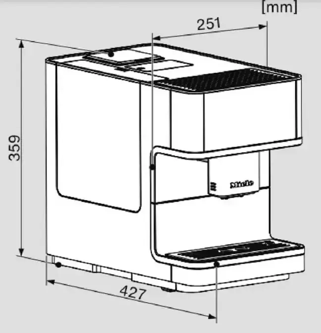 Кофемашина Miele CM 6160 OBSW черный фото 4 в Ростове-на-Дону