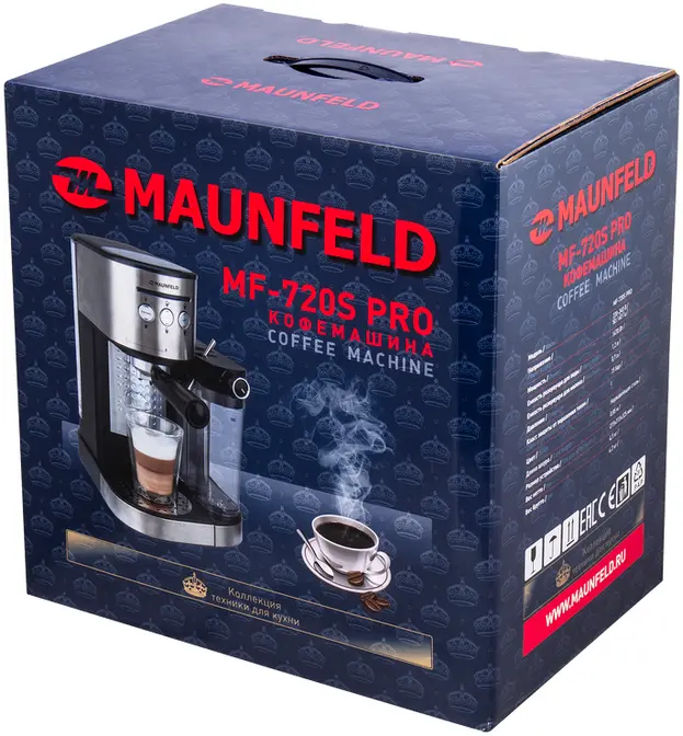 Кофеварка Maunfeld MF-720S PRO фото 10 в Ростове-на-Дону