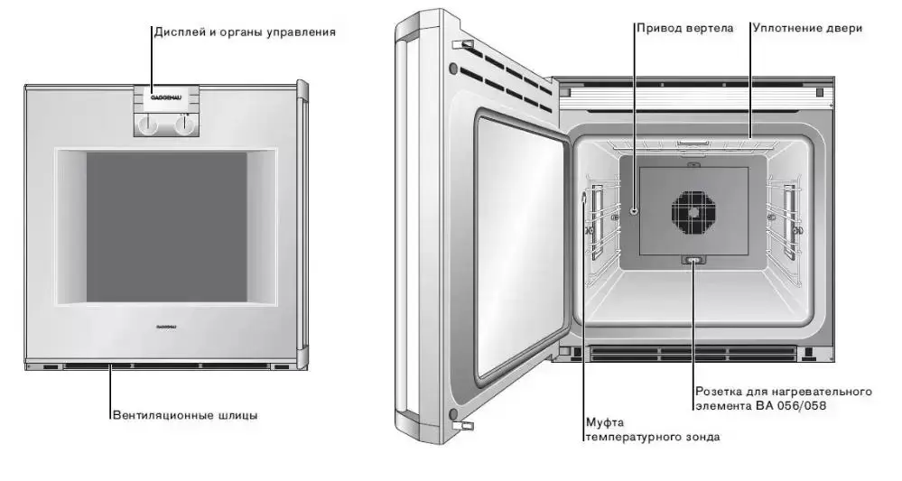 Духовой шкаф Gaggenau BO 271-101 фото 4 в Ростове-на-Дону