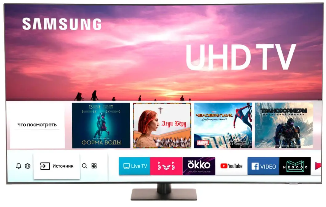 Телевизор Samsung  75" (191 см) 2021 темно-серый Samsung QE75Q70AAU фото 1 в Ростове-на-Дону