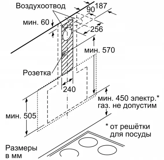 Вытяжка Bosch DWF97RV60 фото 8 в Ростове-на-Дону