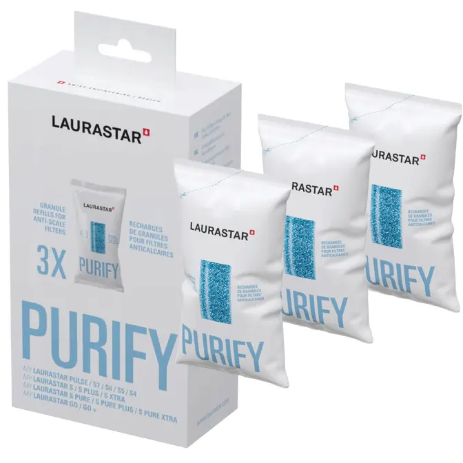Гранулы для гладильных систем LauraStar TRIPACK OF FILTER GRANULATES фото 2 в Ростове-на-Дону