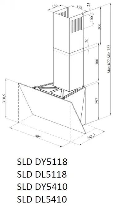 Вытяжка Schaub Lorenz SLD DL5118 фото 6 в Ростове-на-Дону