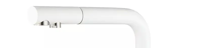 Смеситель Paulmark SKALEN Sk213020-WH белый матовый фото 3 в Ростове-на-Дону