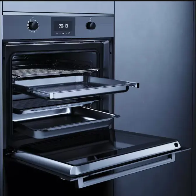 Духовой шкаф с паром Kuppersbusch BD 6340.0 S2 Black Chrome фото 2 в Ростове-на-Дону