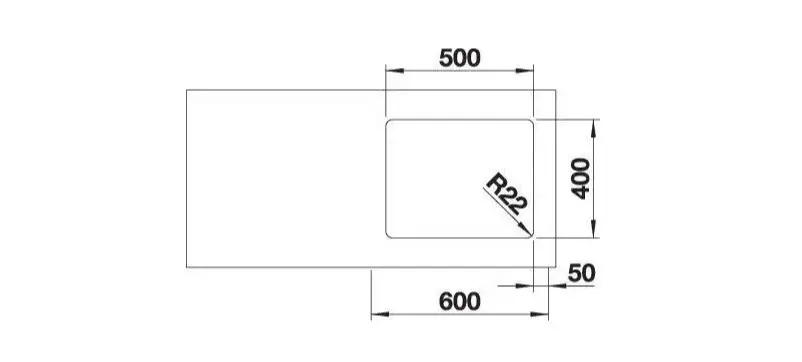 Мойка Blanco Andano 500-U фото 4 в Ростове-на-Дону
