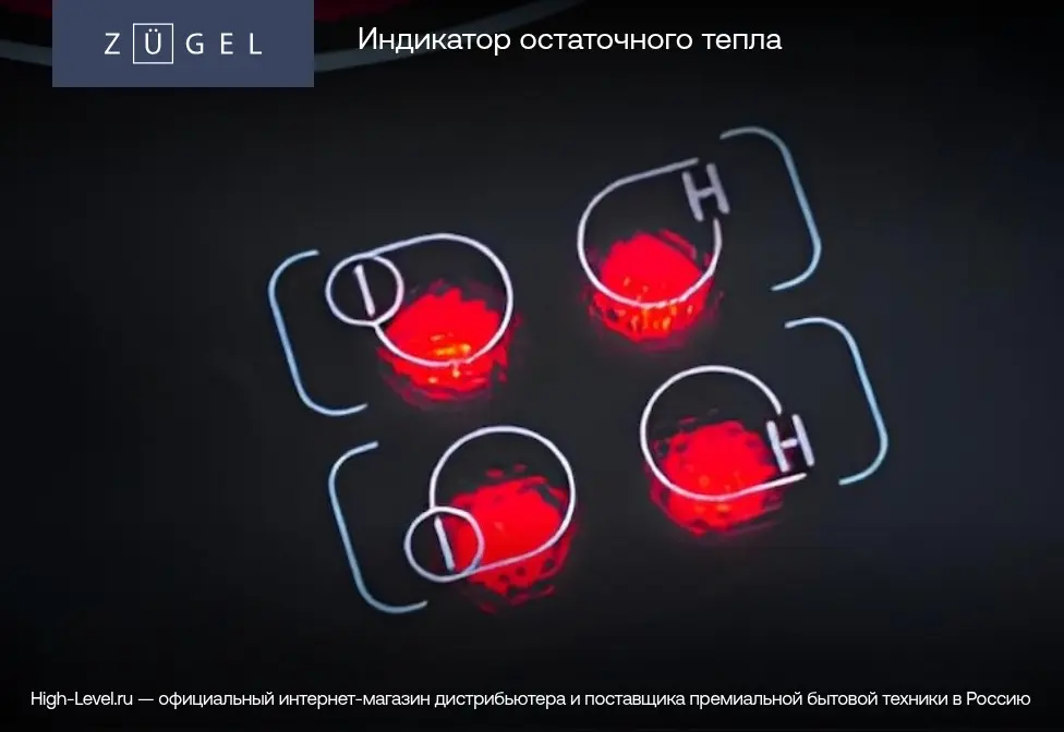 Стеклокерамическая панель ZÜGEL ZEH603FB фото 18 в Ростове-на-Дону